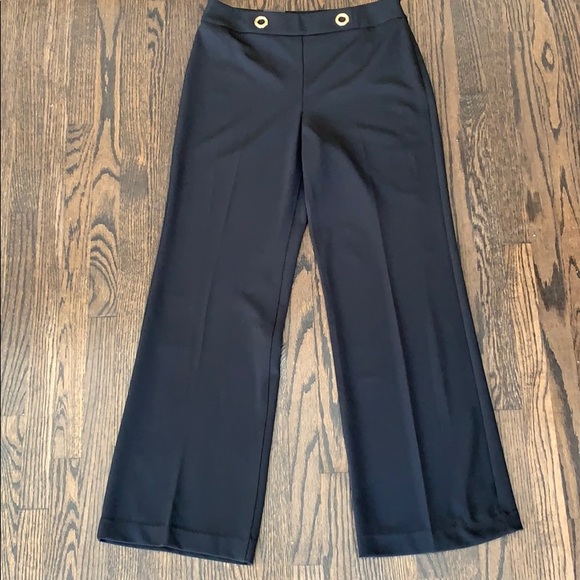 🆕NWT- INC Wide Leg Trouser with Gold Grommets - Picture 4 of 8